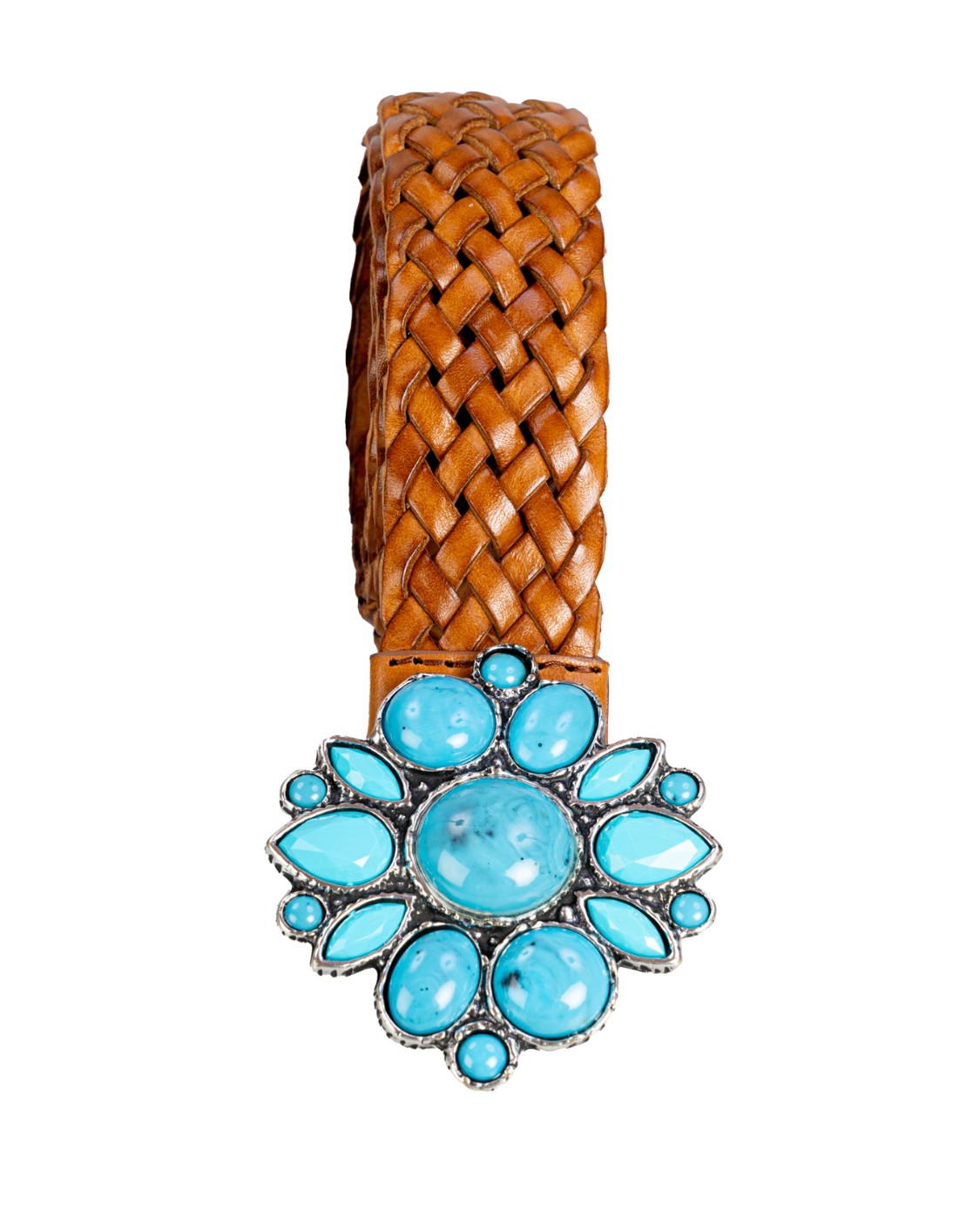 shop ORCIANI  Cintura: Orciani Cintura masculine in cuoio con pietre turchesi a formare la fibbia.
Altezza 3.5.
Finiture argento.
Composizione: 100% vera pelle.
Fabbricato in Italia.. D10265 MAS-CUOIO number 8053540
